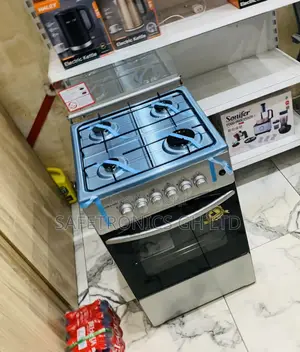 Neatly Sealed Volcano Gas Oven 4 Burner Manual Ignition – 50x50cm