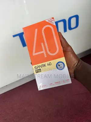 New Tecno Spark 40 Pro 256 GB Black