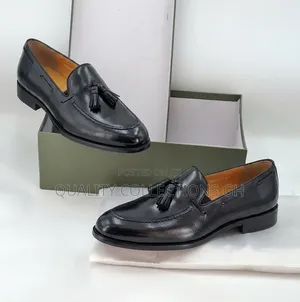 Berluti Black Leather Shoe