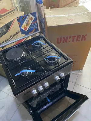 Space Saving Unitek Cooker-3 Gas+Electric Plate
