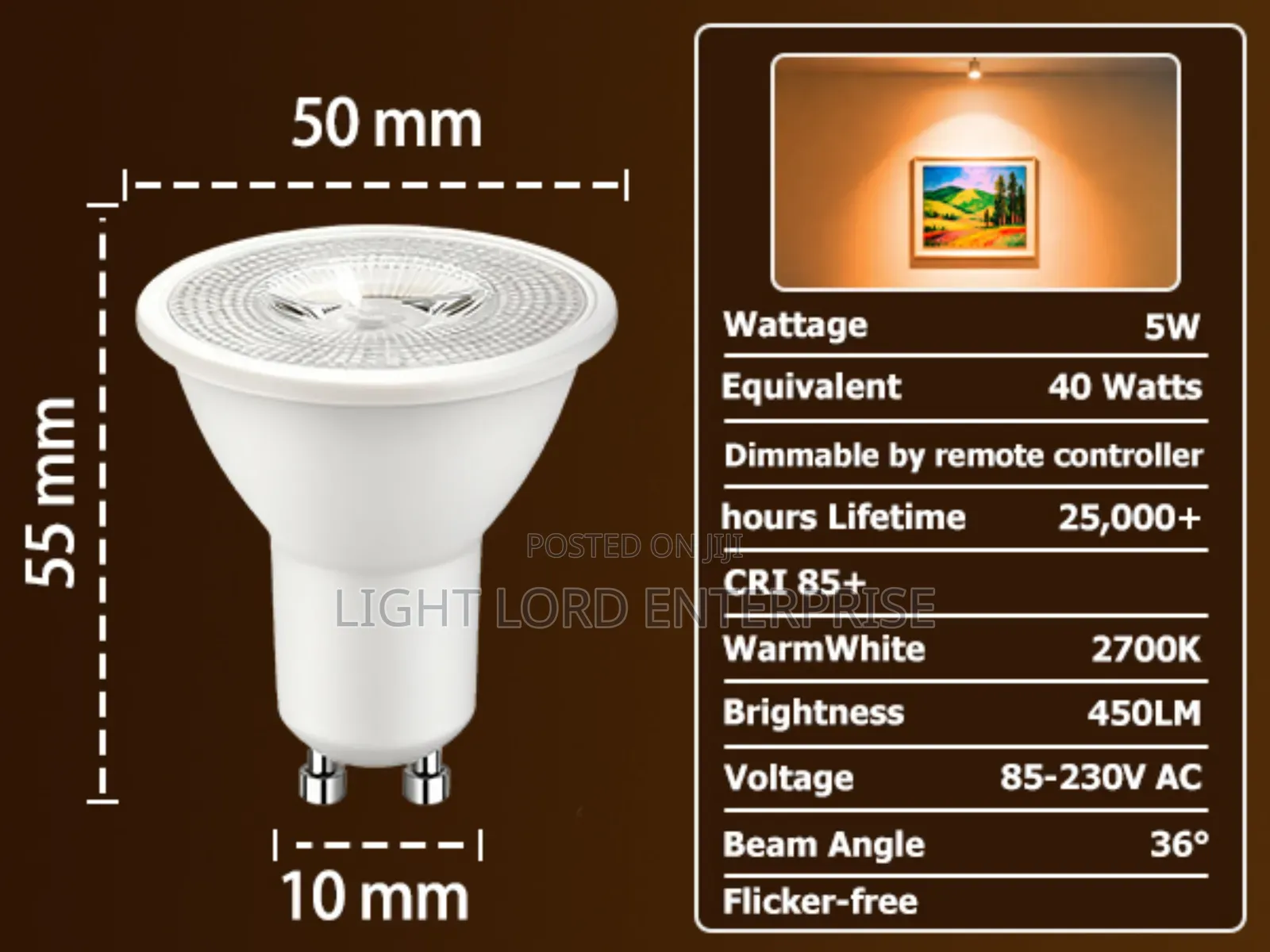 Mr16/Gu10 Bulb