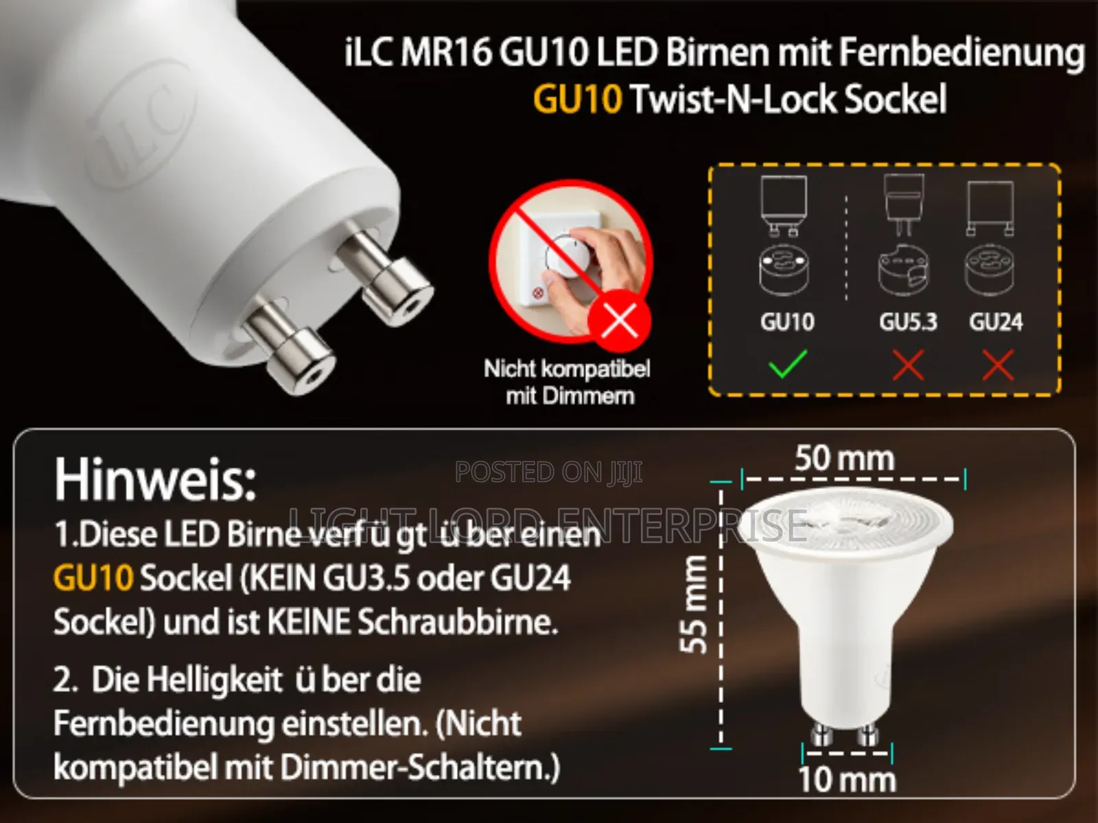 Gu10 Bulbs