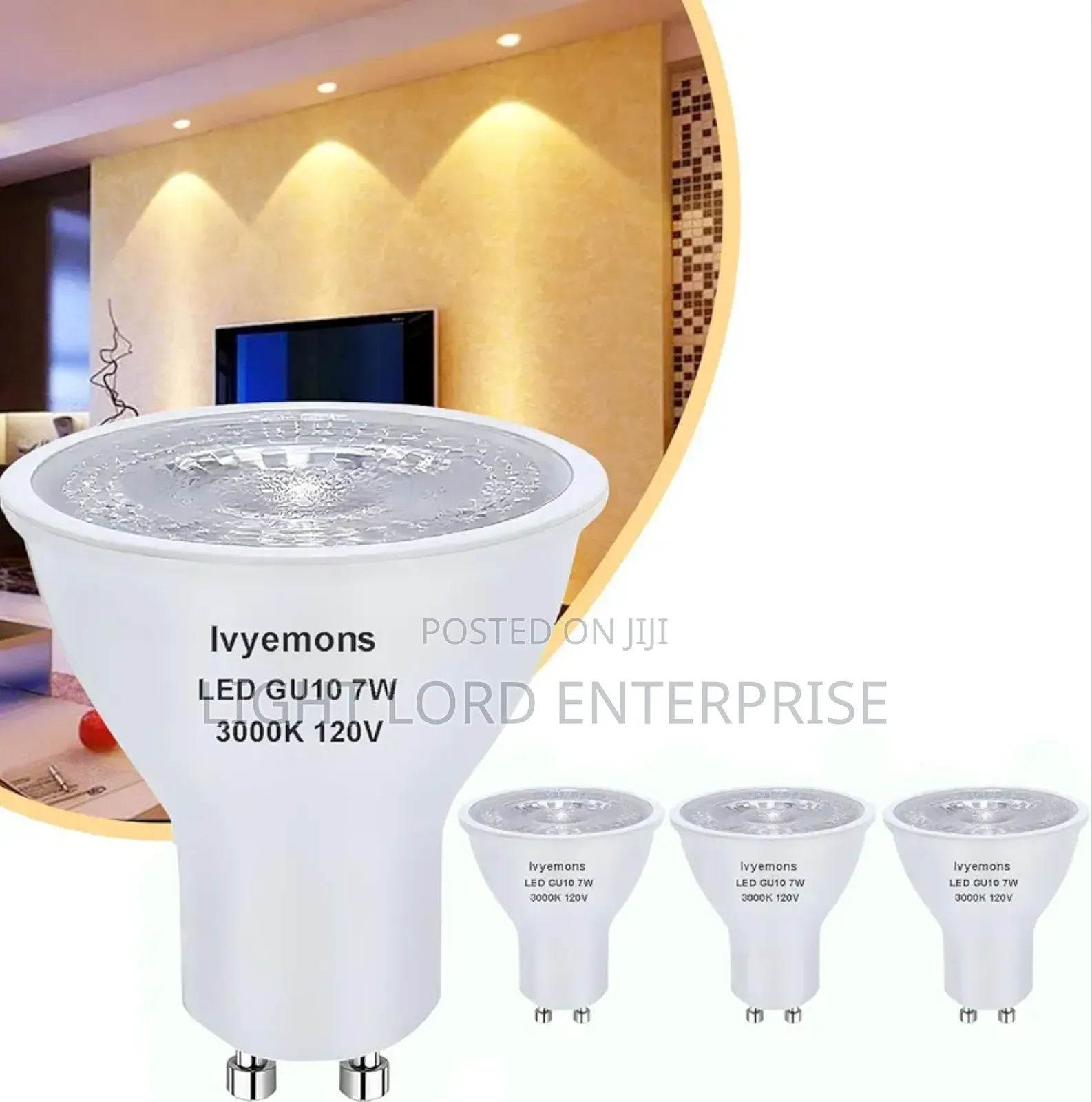7watts Gu10 Led Light