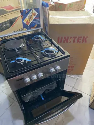 Unitek 3 Burner + Electric Plate-Bake Cook Faster
