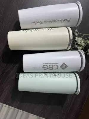 Branded Stainless Steel Tumbler With Lid