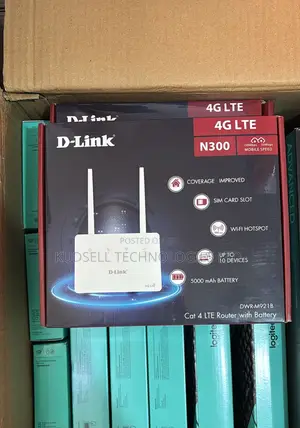 D-Link DWR-M921 4g Lte Wi-Fi Router With 5000mah Battery