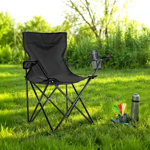 Folding Camping Chair With Armrests