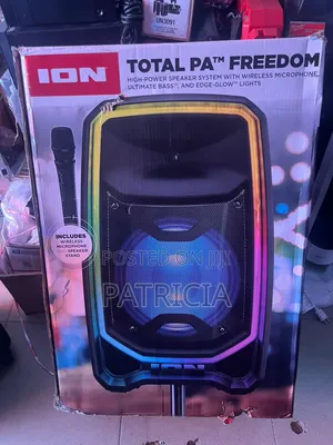Ion Total Pa Freedom Bluetooth Party Speaker With Wireless Microphone