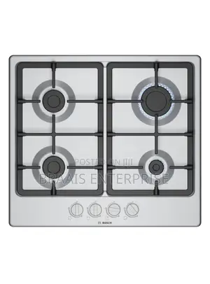 Bosch Series4 60 Cm Gas Hob - Stainless Steel