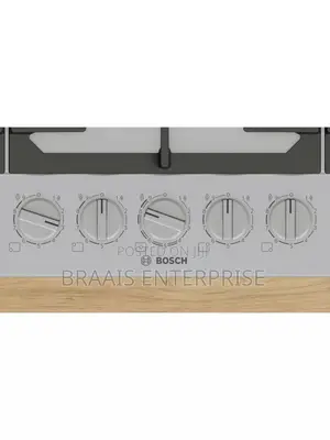 Series6 90cm With Flame Select Gas Hob, Stainless Steel