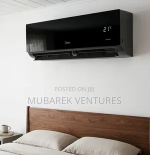 Midea Split Acs Inverter R32- Black Mirror