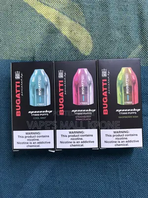 Bugatti Spaceship Rechargeable Vape - 17,000 Puffs