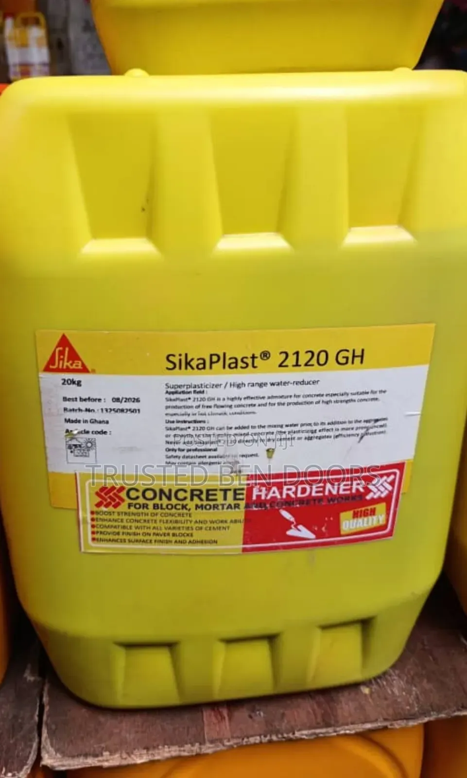 Quality Hardener Sikalatex Concrete Hardener for Construction Works