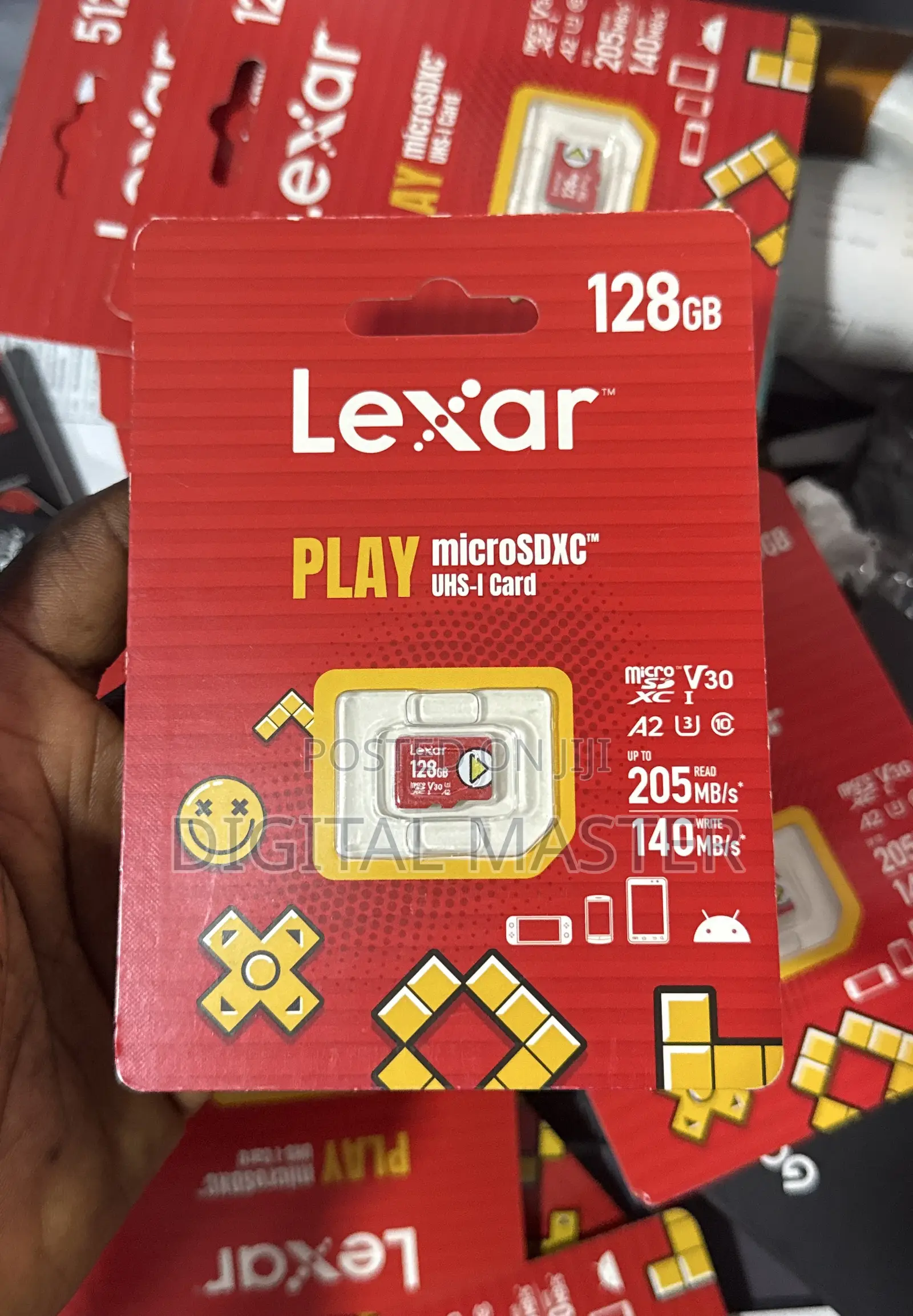 Lexar 128gb Play Uhs-I Microsdxc Memory Card