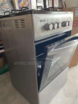 Unitek 4 Gas Burner + Oven Cooker(Glass Door)
