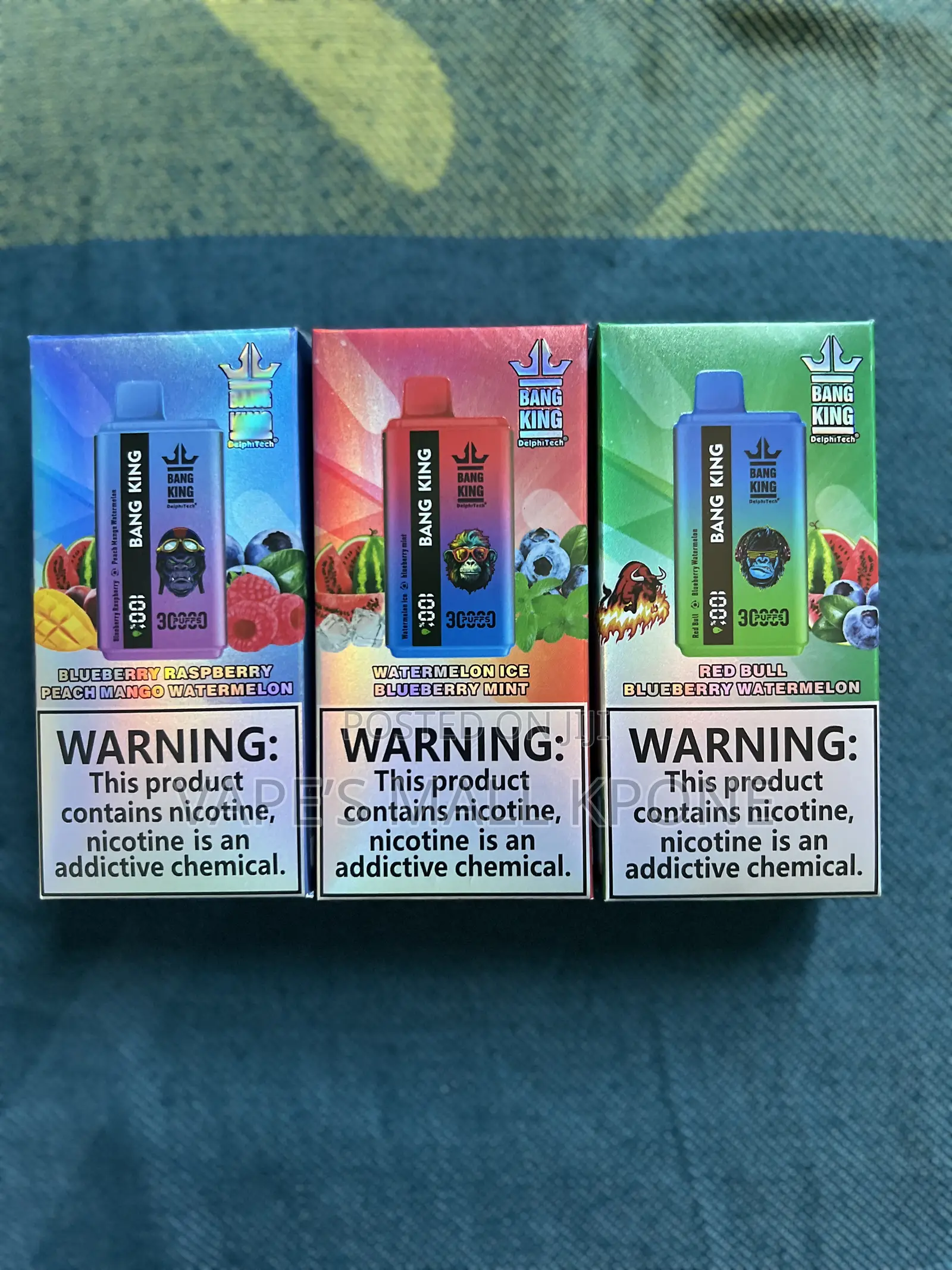30000 Puffs Rechargeable Vapes