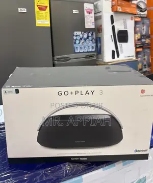 Latest and Classic Go + Play 3 Portable Bluetooth Speaker(Black ) 