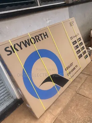Solid 2025 Skyworth 85” Qled Smart Tv