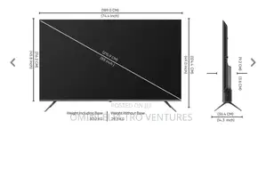 Solid 2025 Skyworth 85” Qled Smart Tv