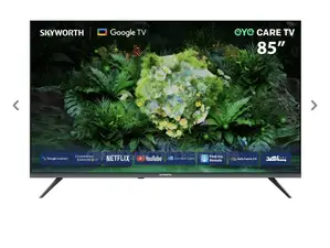 Solid 2025 Skyworth 85” Qled Smart Tv