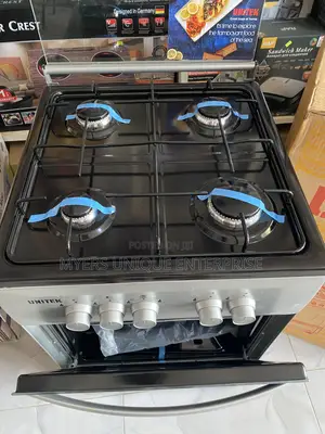 Brand New Unitek 4 Burner Cooker With Oven(50*50)