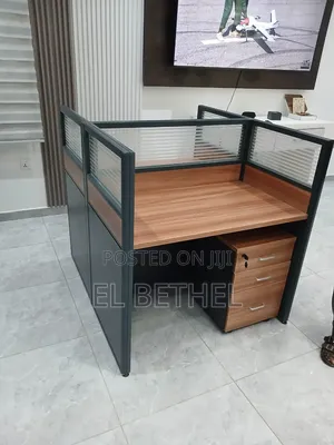 Workstation Two in One Wooden Face to Face
