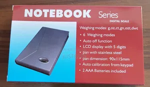 Notebook Series Digital Scale.