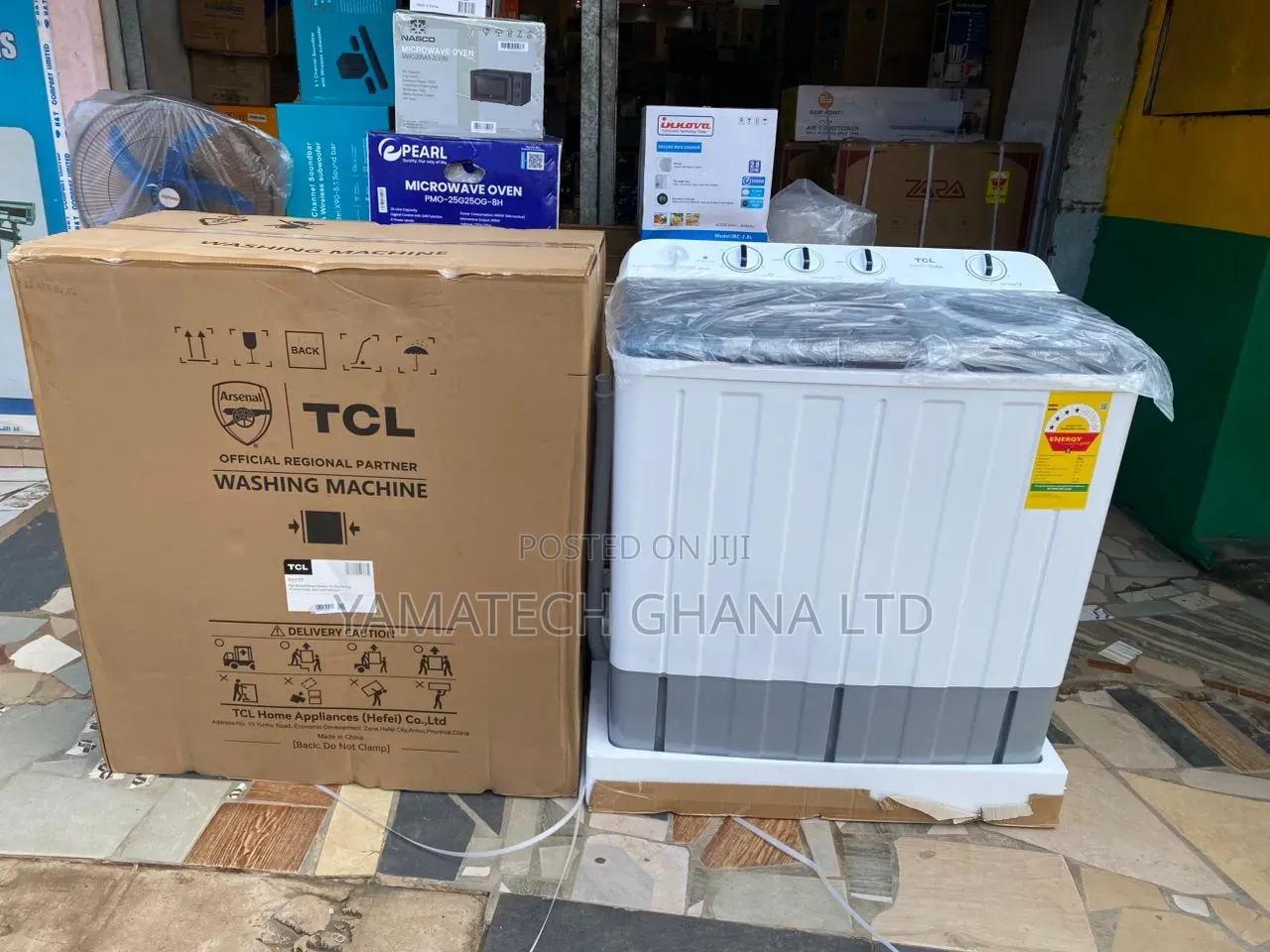 TCL 10.5kg Twin Tub Semi-Automatic Washing Machine