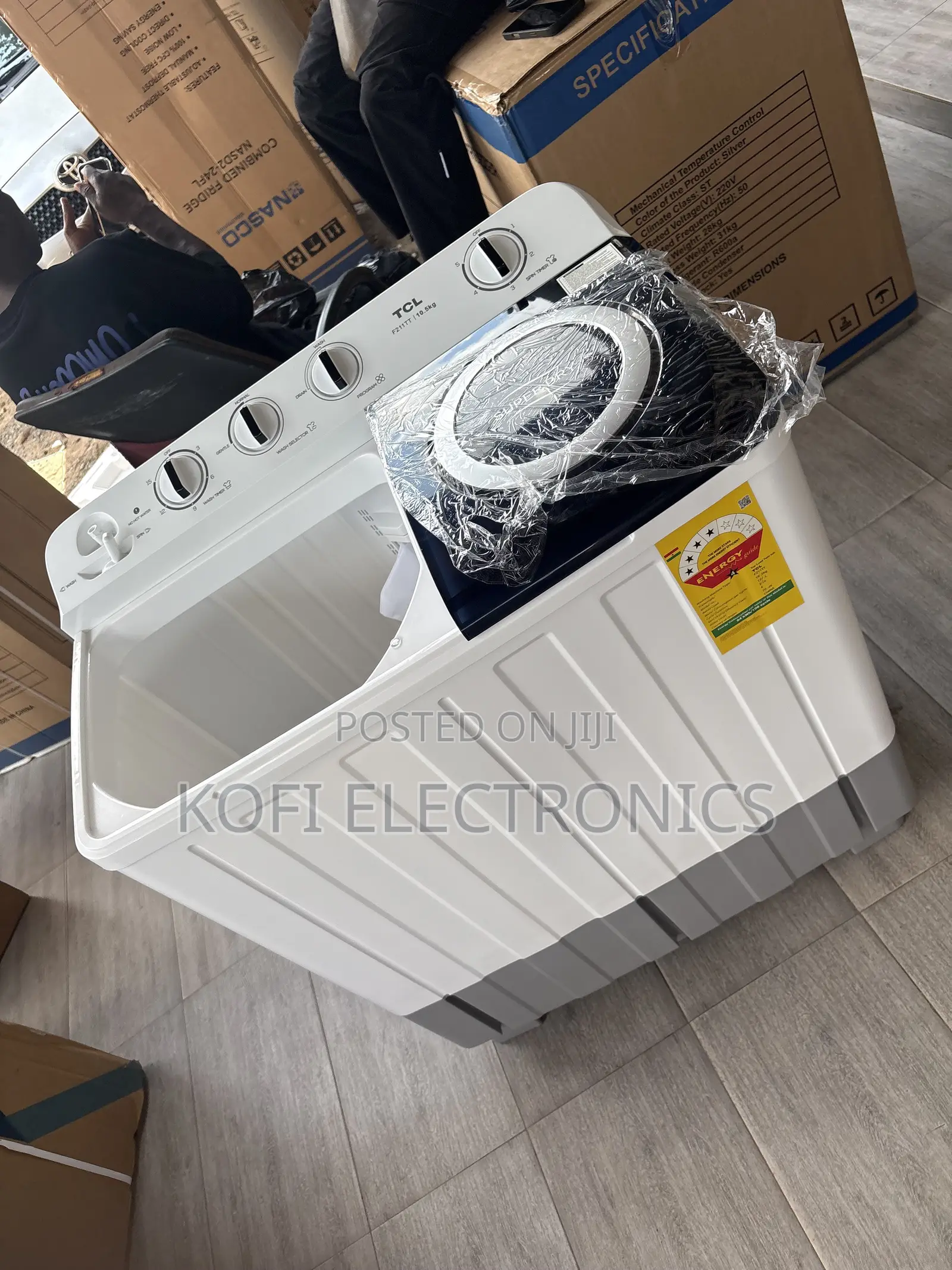 TCL 10.5kg Twin Tub (Semi-Automatic) Washing Machine