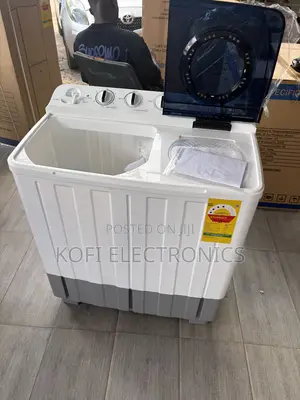 TCL 10.5kg Twin Tub Semi-Auto Washing Machine With Anti Slip Base