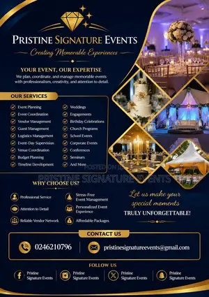 Pristine Signature Events