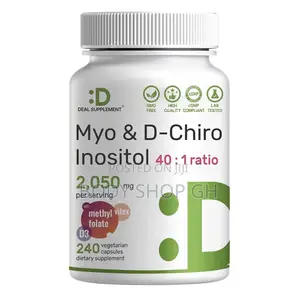 Myo-Inositol D-Chiro Inositol - Methylfolate, Vitamin D3, Vitex