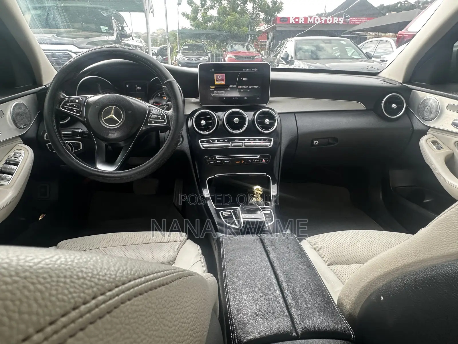 Mercedes-Benz C300 Luxury 4Matic Sedan AWD (2.0L 4cyl 7A) 2016 Gray