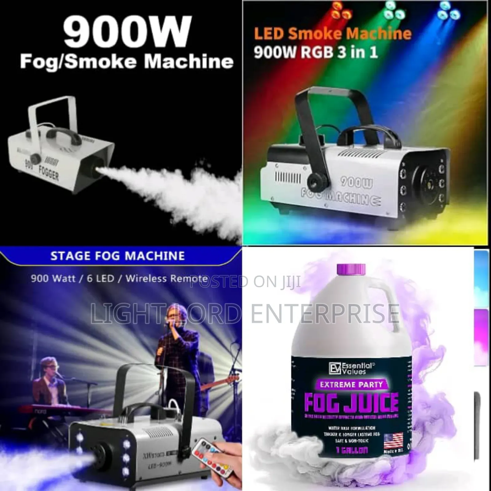 900watts Fog Machine With Remote Control