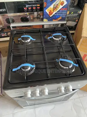 Unitek Standing Gas Cooker 4 Burners-Office,Cafe Use Etc