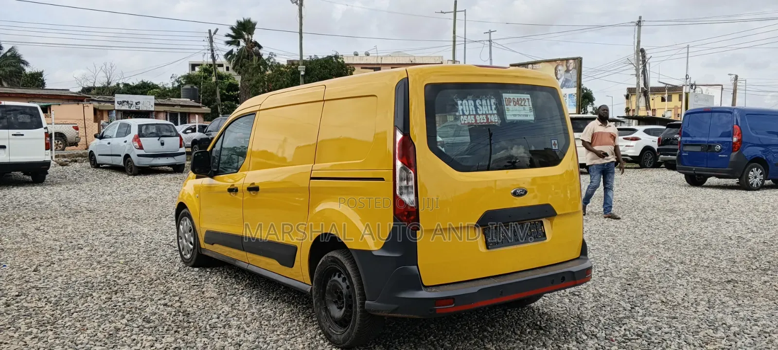 Ford Transit Connect 2016 Yellow