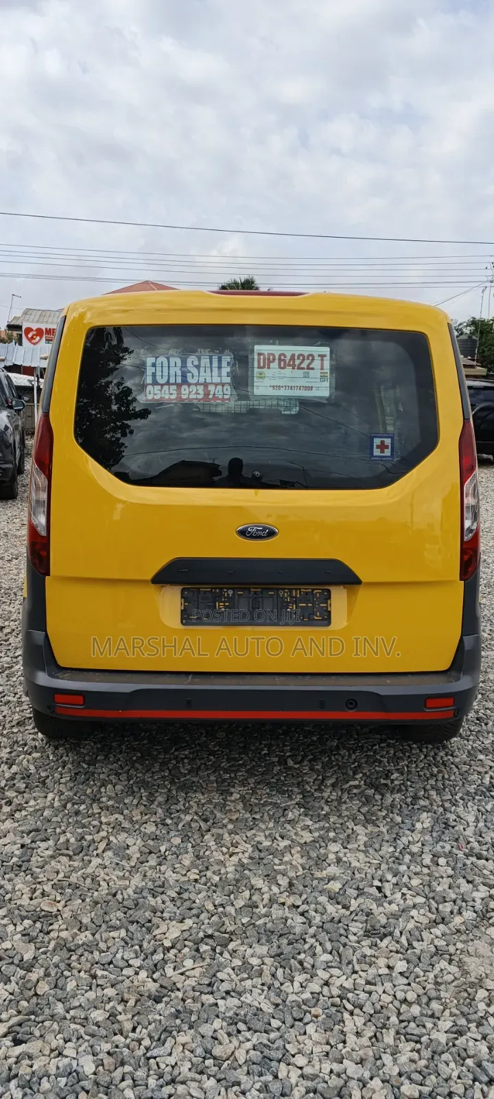 Ford Transit Connect 2016 Yellow