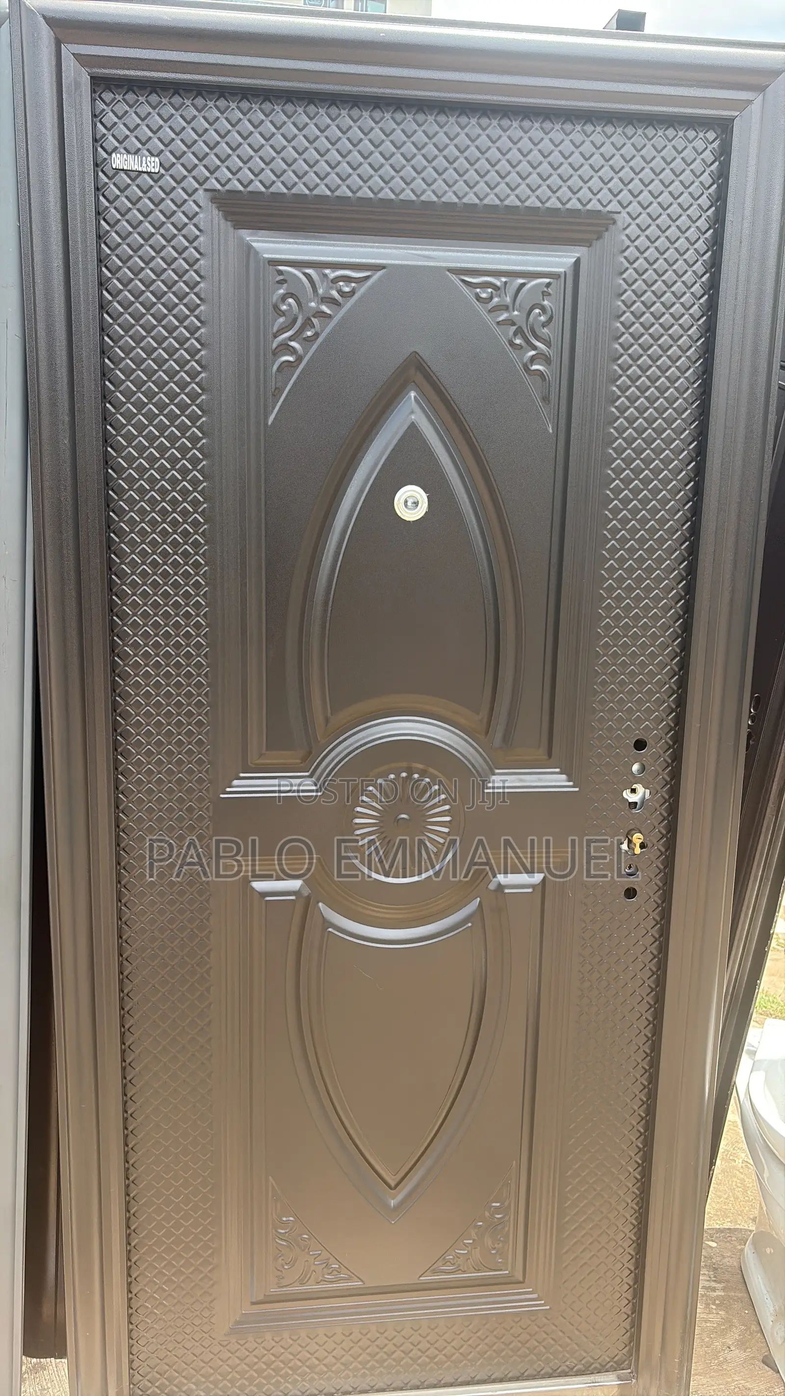 Brown Security Door