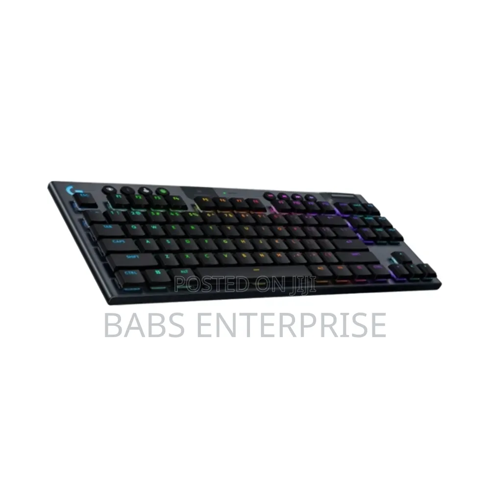 Logitech G915 X Lightspeed TKL Wireless Gaming Keyboard – Black