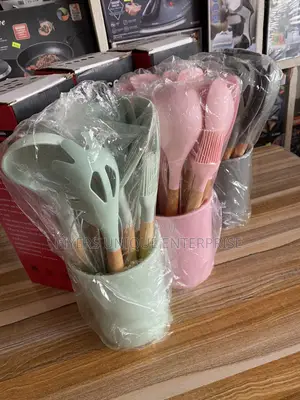 12pcs Silicon Utensil Set-Non Stick Scratch,Perfect for Non Stick Pots