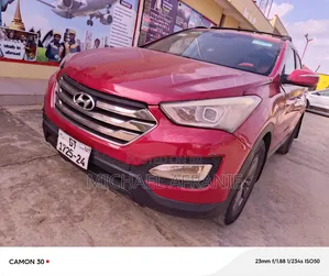 Hyundai Santa Fe Sport 2013 Red