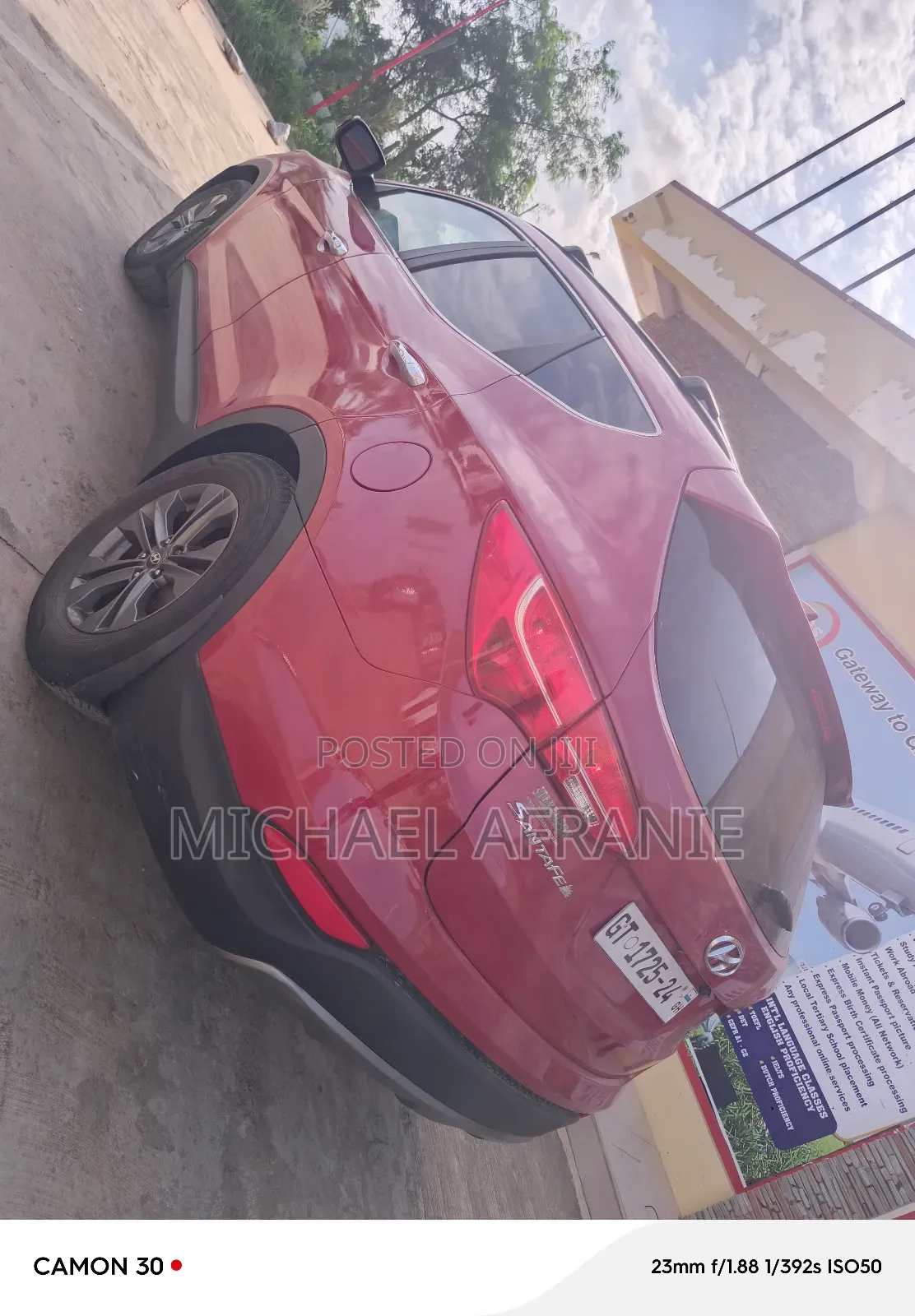 Hyundai Santa Fe Sport 2013 Red