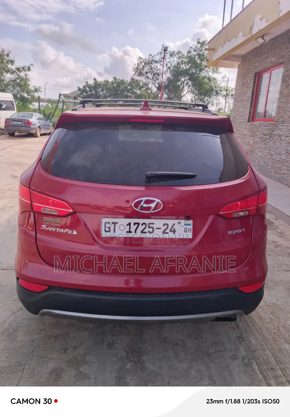 Hyundai Santa Fe Sport 2013 Red