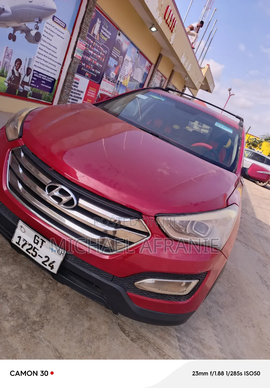 Hyundai Santa Fe Sport 2013 Red