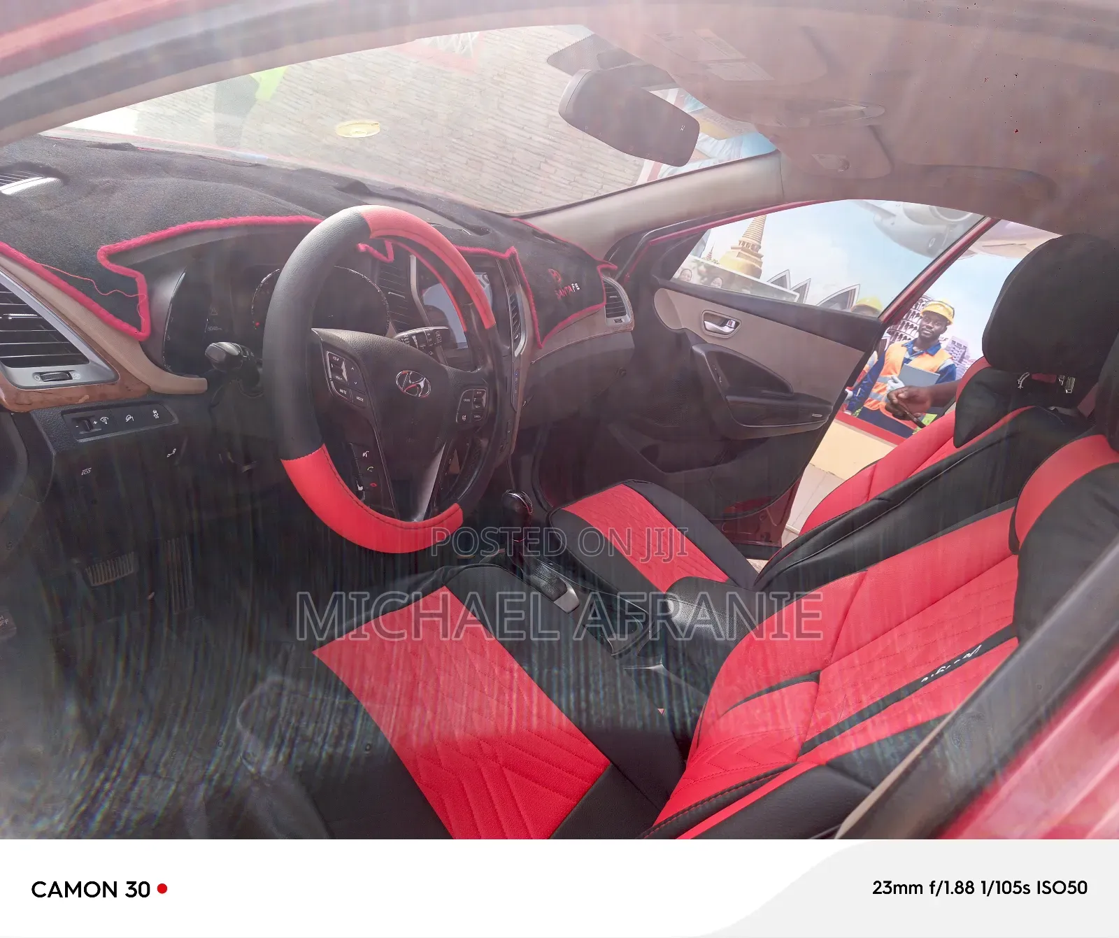 Hyundai Santa Fe Sport 2013 Red