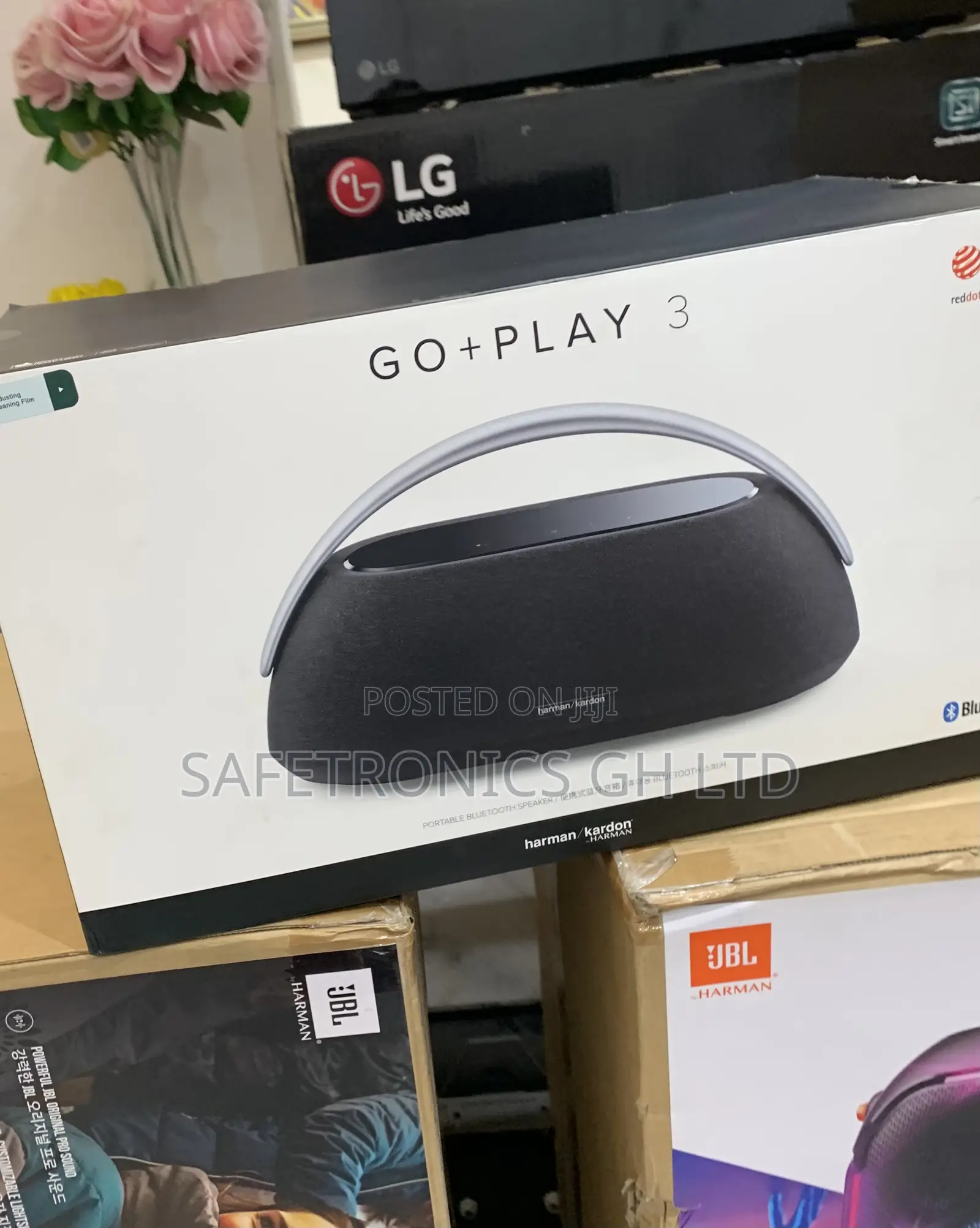 Newly Virtual Harman Kardon Go + Play 3 Portable Bluetooth Speaker