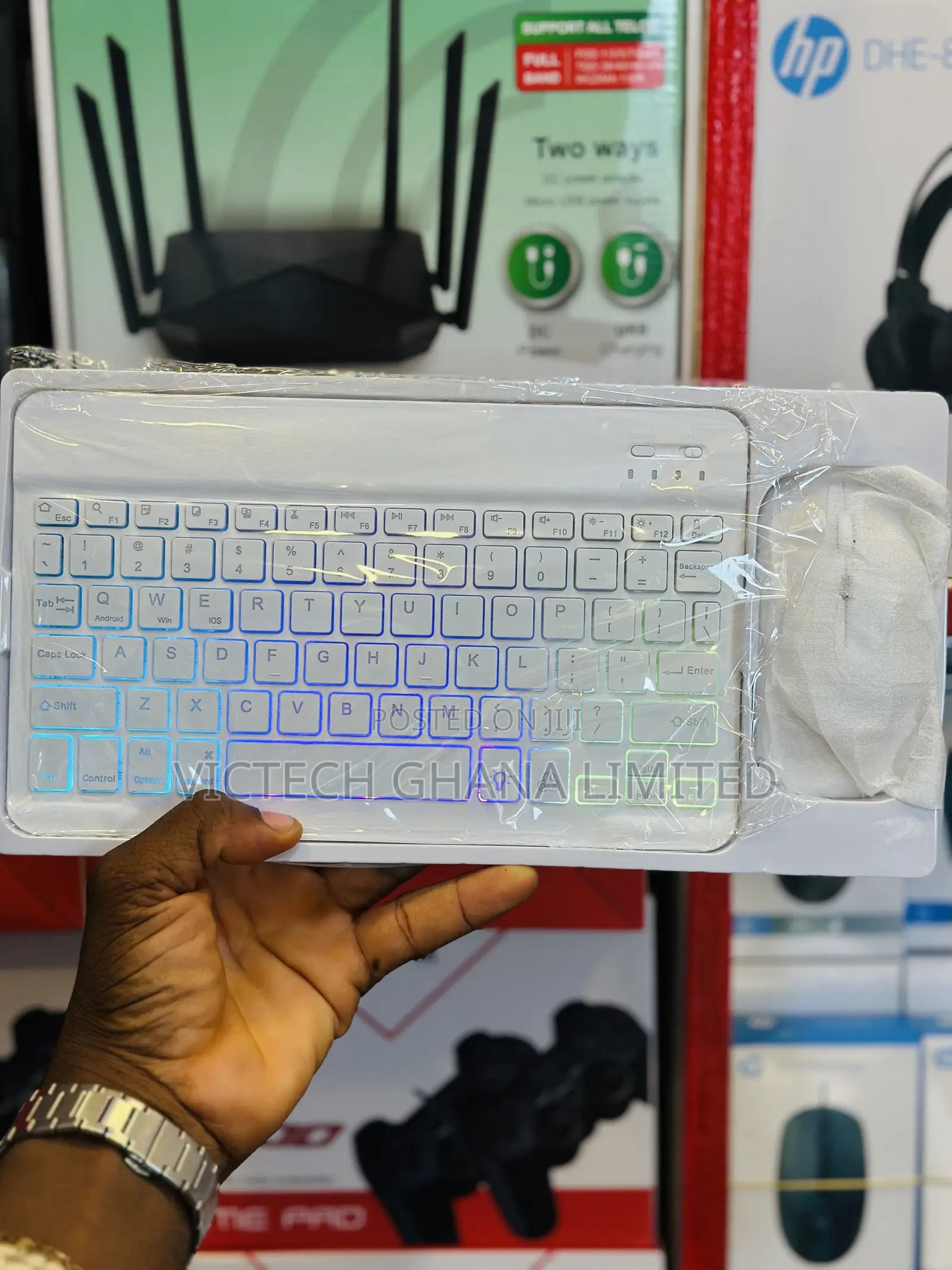 Wireless RGB Bluetooth Keyboard and Mouse