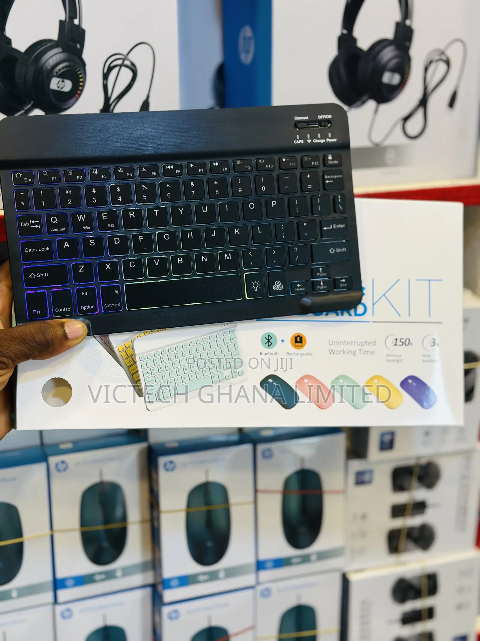 Wireless RGB Bluetooth Keyboard and Mouse
