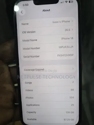 Apple iPhone 14 256 GB Black