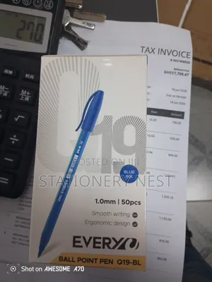 Deli Every Ball Pen Q19- Blue